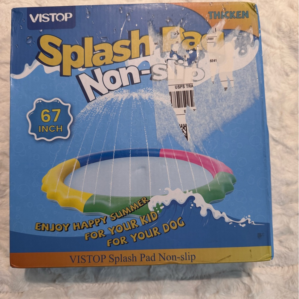 NEW VISTOP Splash Pad Non-Slip 67 Inch